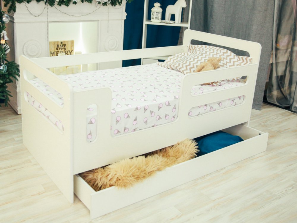 Sleigh Elite элитная кроватка для новорождённых с матрасом 154х77 см